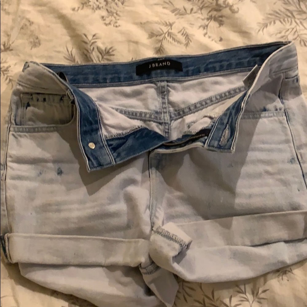 Jean shorts worn once J Brand size 25 but runs big